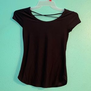 Basic every day cute black top